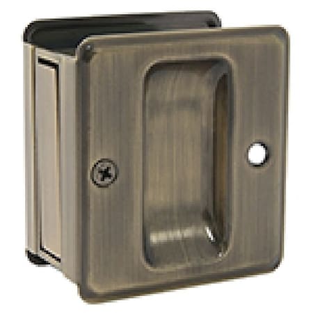 Ives Commercial Aluminum Passage Sliding Door Pull Antique Brass Finish 990A5